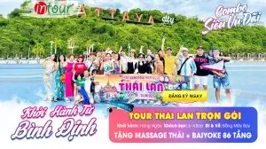 Tour Bình Định Thái Lan Trọn Gói 2025
