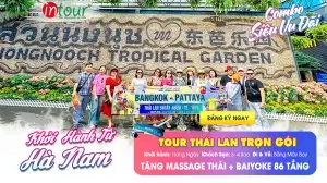 Tour Hà Nam Thái Lan Trọn Gói 2025