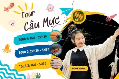Tour Câu Mực Đêm Nha Trang Trọn Gói