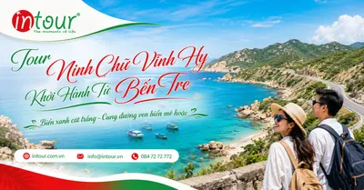 Tour Ninh Chữ Vĩnh Hy Khởi Hành Từ Bến Tre Trọn Gói