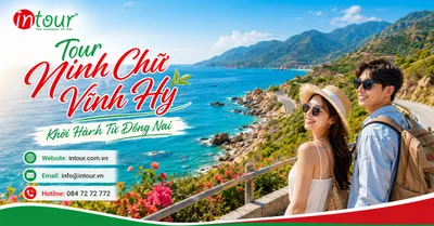 Tour Ninh Chữ Vĩnh Hy Khởi Hành Từ Đồng Nai Trọn Gói, Biển Đẹp