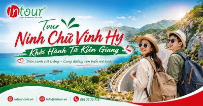 Tour Ninh Chữ Vĩnh Hy Khởi Hành Từ Kiên Giang Trọn Gói