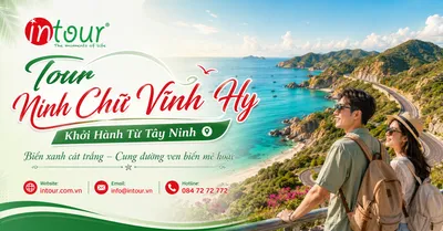 Tour Ninh Chữ Vĩnh Hy Khởi Hành Từ Tây Ninh Trọn Gói, Biển Đẹp