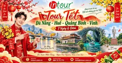 Du Lịch Tết 2027: Tour Đà Nẵng - Huế - Quảng Bình - Vinh 7 Ngày 6 Đêm