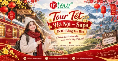 Du Lịch Tết 2027: Tour Hà Nội - Lào Cai - Sapa 4 Ngày 3 Đêm Bằng Tàu Hoả (Xe Lửa)