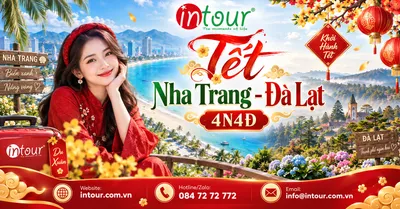 Du lịch Tết 2027: Tour Nha Trang - Đà Lạt 4 Ngày 4 Đêm