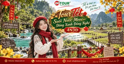 Du Lịch Tết 2027: Tour Suối Nước Moọc Đồng Xanh Đồng Nghệ 4 Ngày 3 Đêm