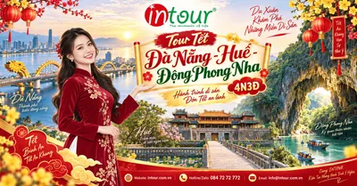 Du Lịch Tết 2027: Tour Đà Nẵng - Huế - Động Phong Nha 4 Ngày 3 Đêm