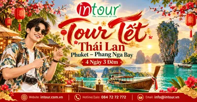 Du Lịch Tết 2027: Tour Thái Lan Phuket – Phang Nga Bay 4 Ngày 3 Đêm