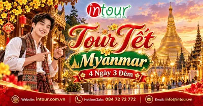 Du Lịch Tết 2027: Tour Myanmar 4 Ngày 3 Đêm