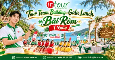 Tour Team Building - Gala Lunch Bãi Rõm 1 Ngày