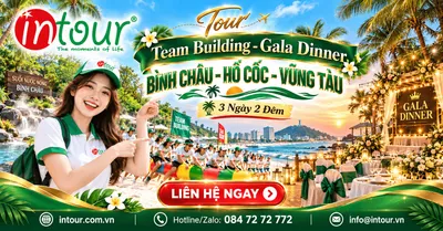 Tour Team Building - Gala Dinner Bình Châu - Hồ Cốc - Vũng Tàu 3 Ngày 2 Đêm
