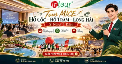 Tour MICE Hồ Cốc – Hồ Tràm – Long Hải 2 ngày 1 đêm