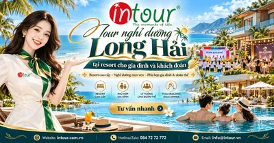 Tour nghỉ dưỡng Long Hải tại resort cho gia đình và khách đoàn