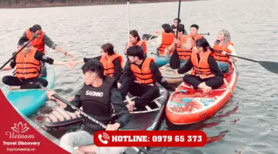 Tour Chèo Thuyền Kayak Trong Rừng Nguyên Sinh Đà Lạt 1 Ngày