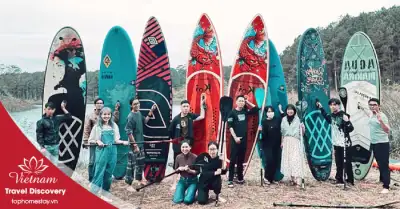 Tour Trekking - Cắm Trại - Chèo SUP Hồ Tuyền Lâm Đà Lạt 2 Ngày 1 Đêm