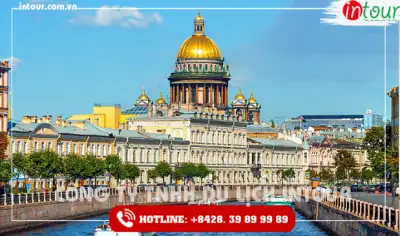 Du Lịch Tết 2026: Tour Nga 8 Ngày 7 Đêm