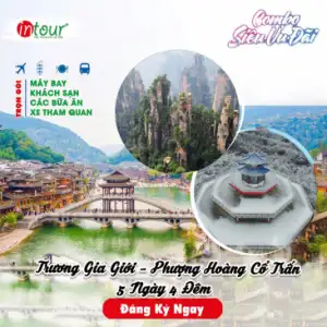 Tour Du Lịch Trung Quốc 6 Ngày 5 Đêm: Trương Gia Giới - Thiên Môn Sơn - Vườn Gấu Trúc - Núi Nam Hoa