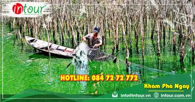 Tour Du Lịch Long An 1 Ngày Trải Nghiệm Giăng Lưới Bắt Cá