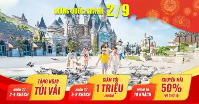 Tour Lễ Quốc Khánh 2/9/2025: Du Lịch Nha Trang 3 Ngày 3 Đêm