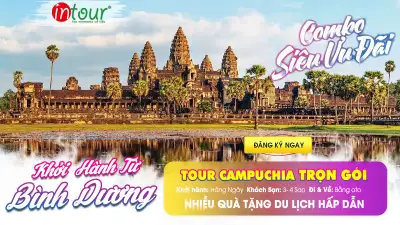 Tour Bình Dương Campuchia Trọn Gói 2025