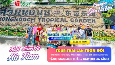 Tour Hà Nam Thái Lan Trọn Gói 2025
