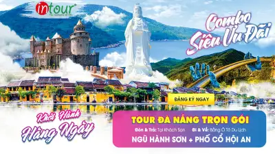 Tour Đà Nẵng - Ngũ Hành Sơn - Hội An 1 Ngày Tron Gói