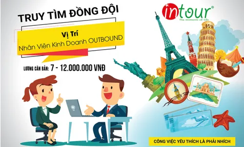 Tuyển dụng nhân viên kinh doanh du lịch Outbound