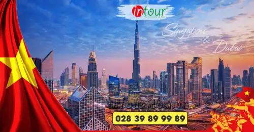 Du Lịch Lễ 30/4/2026: Tour Singapore - Dubai 6 Ngày 5 Đêm