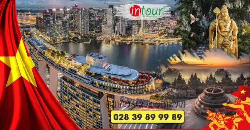 Du Lịch Lễ 30/4/2026: Tour Singapore – Indonesia – Malaysia 6 Ngày 5 Đêm