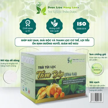 Giá bán trà túi lọc Thù Lù (Tầm Bóp) hộp 60g (20gói x 3g): 65.000đ