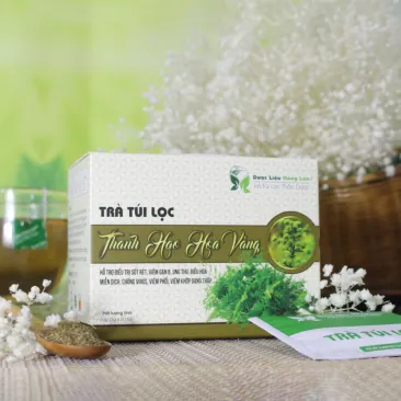 Giá bán trà túi lọc Thanh Hao Hoa Vàng hộp 60g (20gói x 3g): 65.000đ