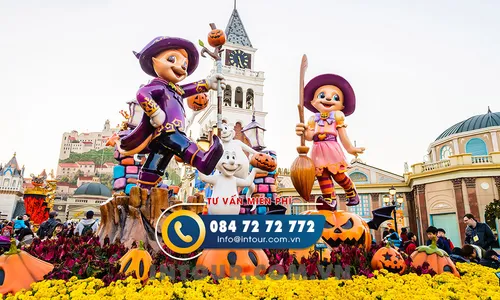 Tour du lịch Hàn Quốc 5 Ngày 4 Đêm: Seoul - Nami - Everland