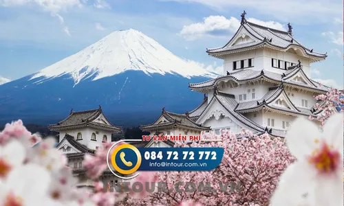Tour du lịch Nhật Bản 6 Ngày 6 Đêm: Disneyland - Tokyo - Kyoto - Yamanashi - Osaka