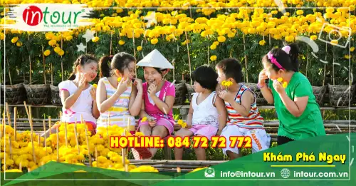 Tour du lịch Đồng Tháp - Sa Đéc 1 ngày: KDL sinh thái Gáo Giồng - Làng Hoa Kiểng Tân Quy Đông