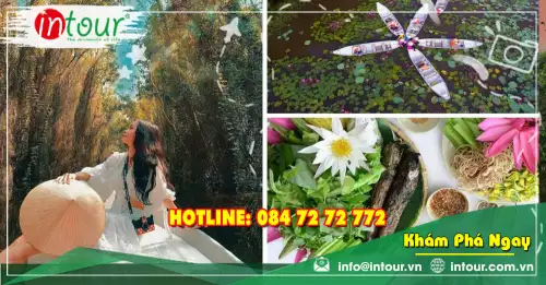 Tour Du Lịch Long An 2 Ngày 1 Đêm: Xứ Tràm Thơm - Làng Nổi Tân Lập - Cánh Đồng Bất Tận