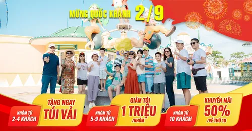 Tour Lễ Quốc Khánh 2/9/2026: Du Lịch Phan Thiết 2 Ngày 1 Đêm