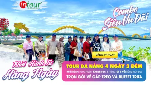 Tour Du Lịch Đà Nẵng 5 Ngày 4 Đêm: Hội An - Bà Nà - Huế - Phong Nha