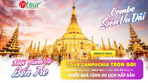 Tour Bến Tre Campuchia Trọn Gói 2025