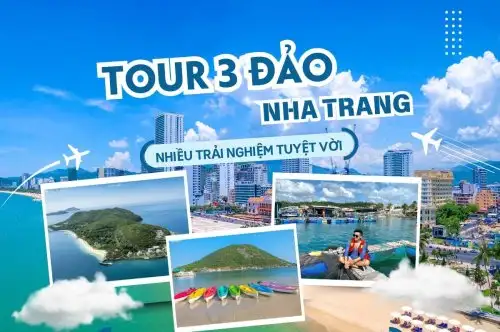 Tour 3 Đảo Nha Trang Trọn Gói