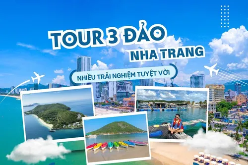 Tour 3 Đảo Nha Trang Trọn Gói