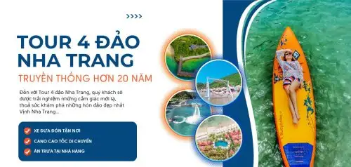 Tour 4 Đảo Nha Trang Trọn Gói