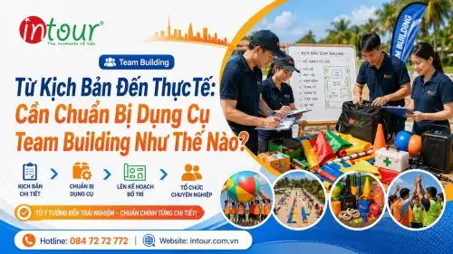 Từ Kịch Bản Đến Thực Tế: Cần Chuẩn Bị Dụng Cụ Team Building Như Thế Nào?