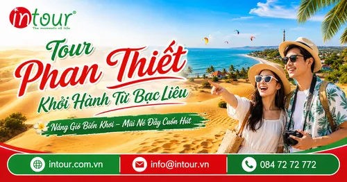 Tour Phan Thiết Khởi Hành Từ Bạc Liêu Trọn Gói Cho Công Ty, Gia Đình