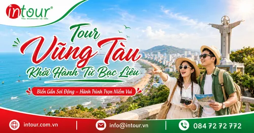 Tour Vũng Tàu Khởi Hành Từ Bạc Liêu Trọn Gói Cho Công Ty, Gia Đình