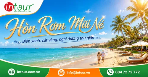 Khu Du Lịch Hòn Rơm Mũi Né Phan Thiết Có Gì Chơi? Kinh Nghiệm Tắm Biển, Nghỉ Dưỡng, Ăn Hải Sản