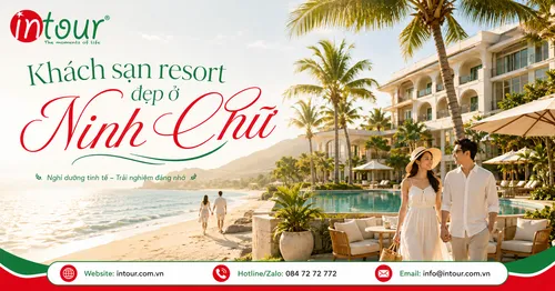 Khách Sạn, Resort Đẹp Ở Ninh Chữ Cho Gia Đình, Khách Đoàn, Công Ty