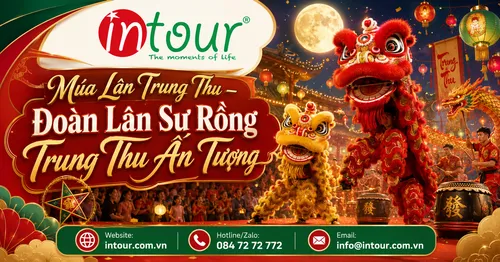 Múa Lân Trung Thu Đoàn Lân Sư Rồng Biểu Diễn Khai Hội Chuyên Nghiệp