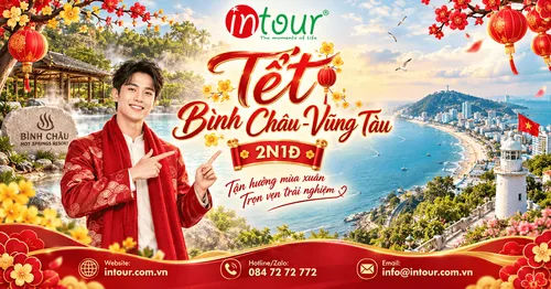 Du Lịch Tết 2027: Tour Bình Châu - Vũng Tàu 2 Ngày 1 Đêm
