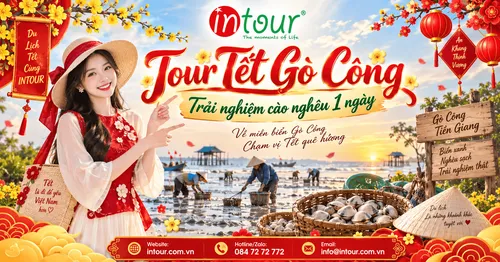 Du Lịch Tết 2027: Tour Gò Công Trải Nghiệm Cào Nghêu 1 Ngày
